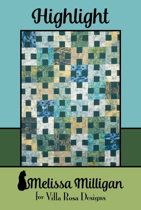 May 2024 PDF Quilt Pattern Collection of 5 digital patterns by Villa Rosa Designs, including Foxy, Highlight, Pinked, Riplinger, Sorbet