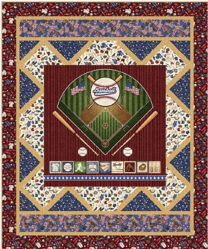 Home Run PDF Download Quilt Pattern by Pine Tree Country Quilts