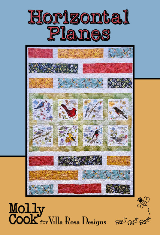 Horizontal Planes PDF Quilt Pattern by Villa Rosa Designs