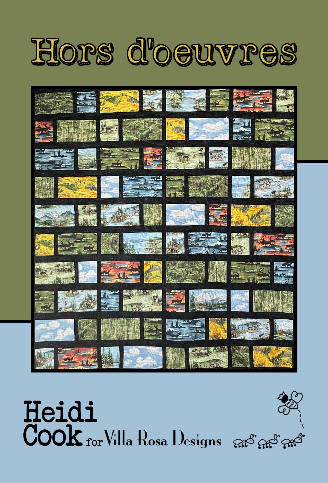 Hors d'oeuvres PDF Quilt Pattern by Villa Rosa Designs