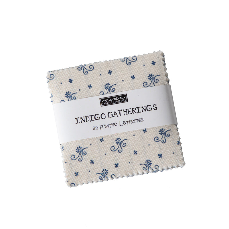 Indigo Gathering Precuts Mini Charm