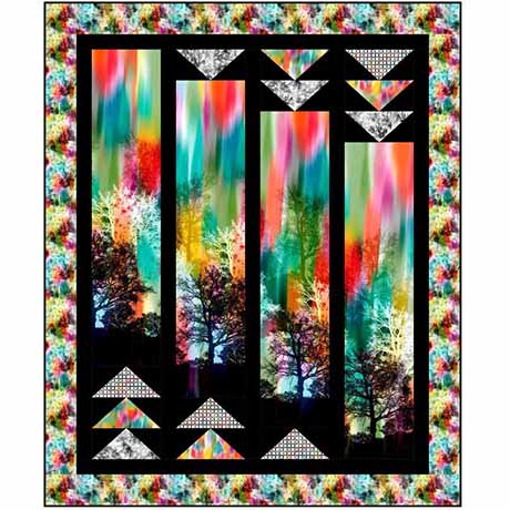 Ingots Quilt Kit featuring Tree Dance Collection