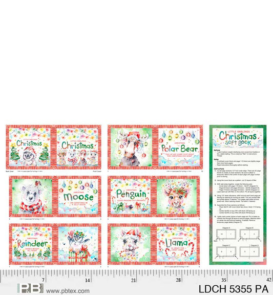 Little Darlings Christmas Book Panel by Sillier Than Sally Designs #54