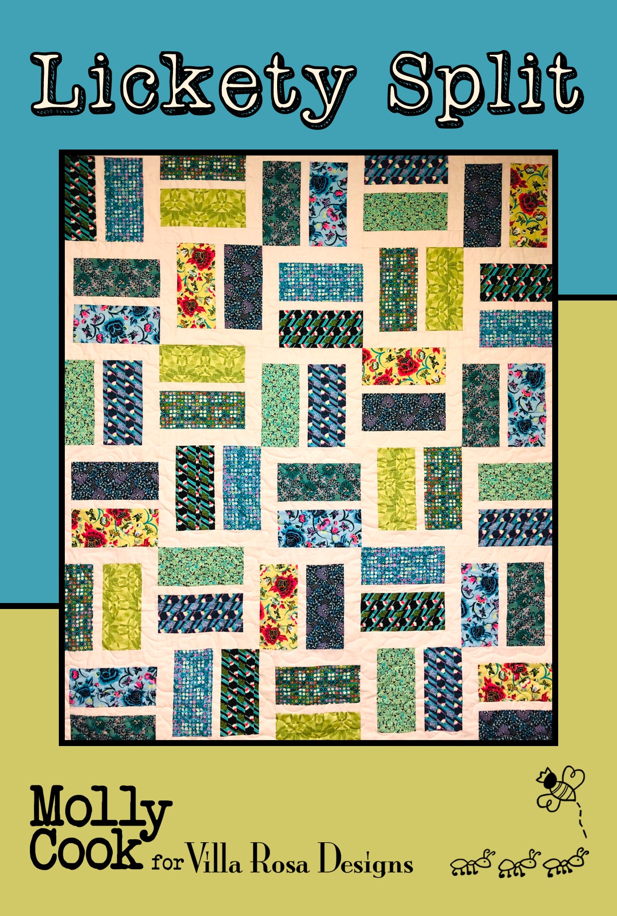 Villa Rosa Paper Pattern for Quilts