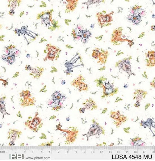 Little Darlings Allover cotton fabric