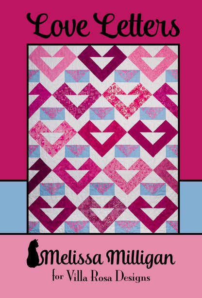 Villa Rosa Paper Pattern for Quilts