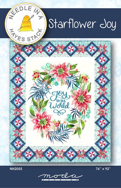 Starflower Joy Quilt Panel Pattern