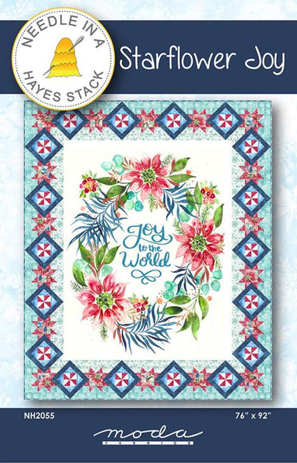 Starflower Joy Quilt Panel Pattern