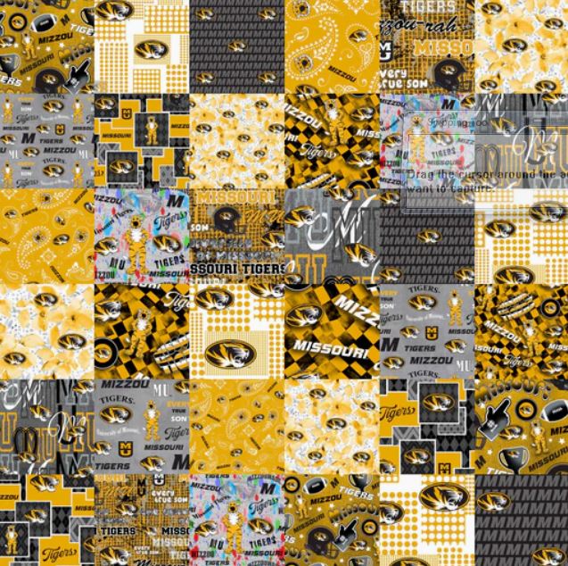 MO Cheater Quilt Cotton Fabric 60" Wide