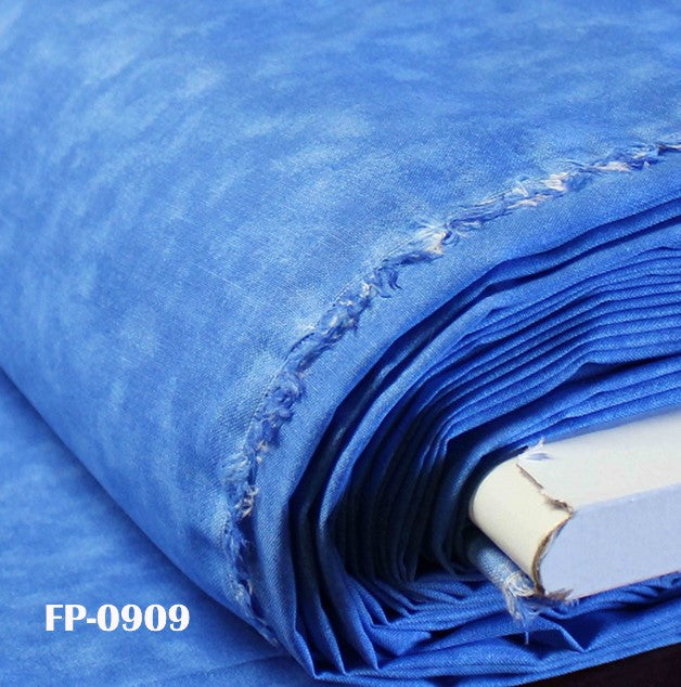 Marbelized Medium Blue 108" Wideback Fabric