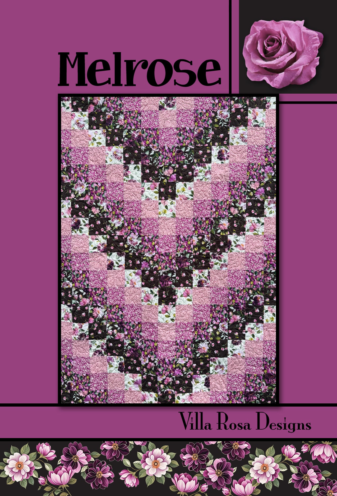 Melrose PDF Quilt Pattern by Villa Rosa Designs