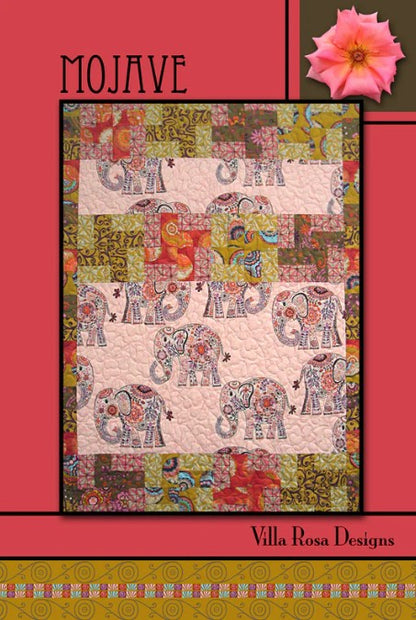 Villa Rosa Paper Pattern for Quilts