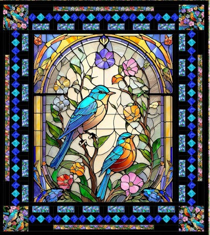 Natures Window PDF Download Quilt Pattern by Pine Tree Country Quilts