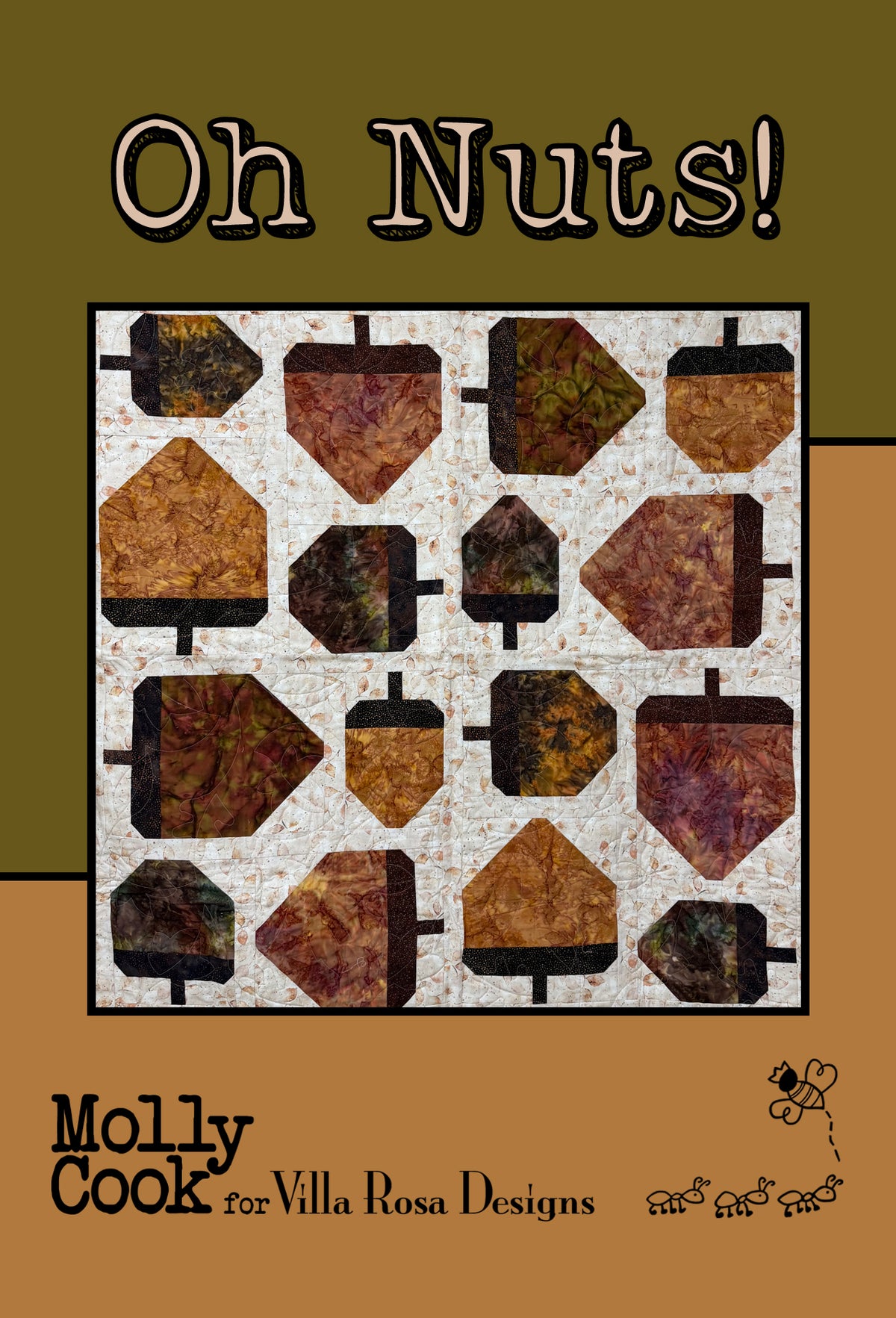 Villa Rosa Paper Pattern for Quilts