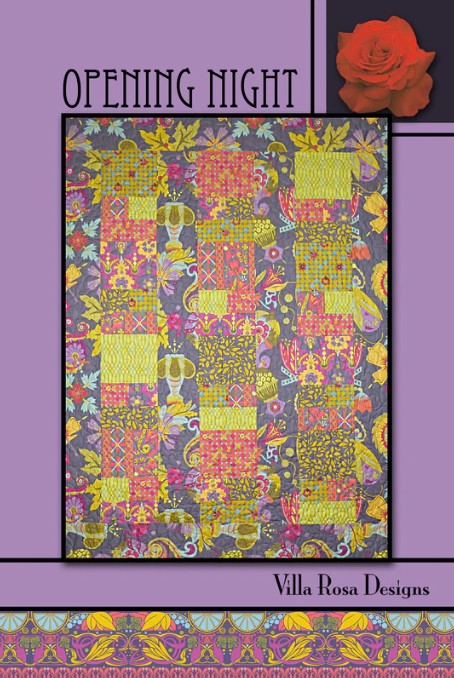 Villa Rosa Paper Pattern for Quilts