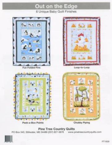 Out on the Edge Fabric Panel Pattern, by Pine Tree Country Quilts