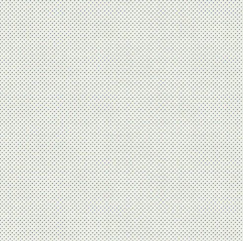 Monzanita Grove Oval Eye Navy on White Cotton Fabric *