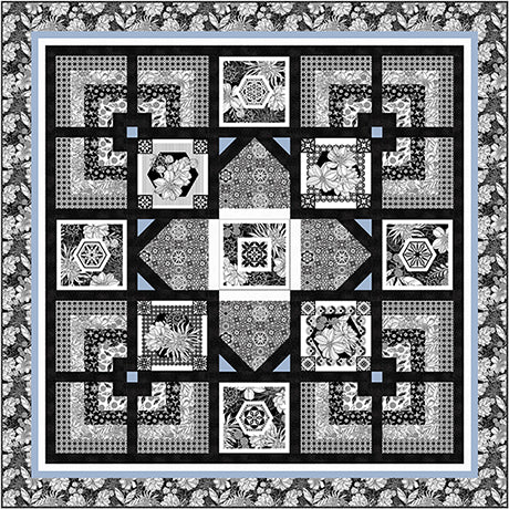Garden at Twilight Quilt Pattern