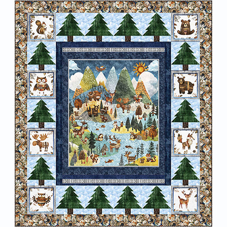 Bear Mountin Quilt Pattern