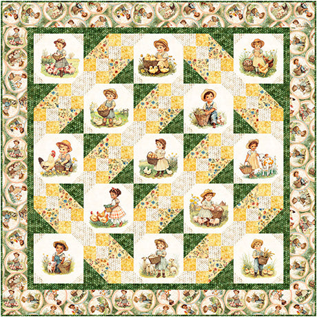 Lil Farmers Quilt Pattern