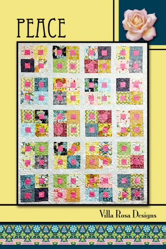 Villa Rosa Paper Pattern for Quilts