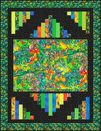 Pickets PDF Quilt Pattern by Quilting Renditions