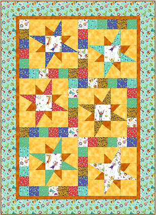 Pinballs Quilt PDF Pattern by Quilting Renditions