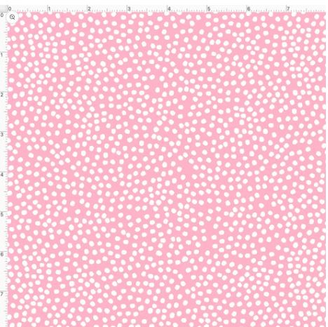 Pink Bitty Dots Cotton Fabric *