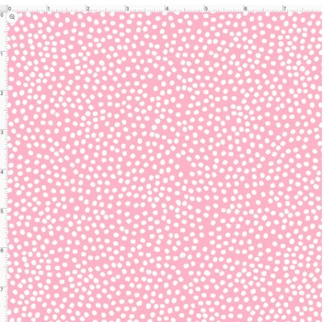 Pink Bitty Dots Cotton Fabric