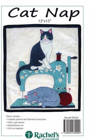 Cat Nap Quilt / Wall Hanging Pattern