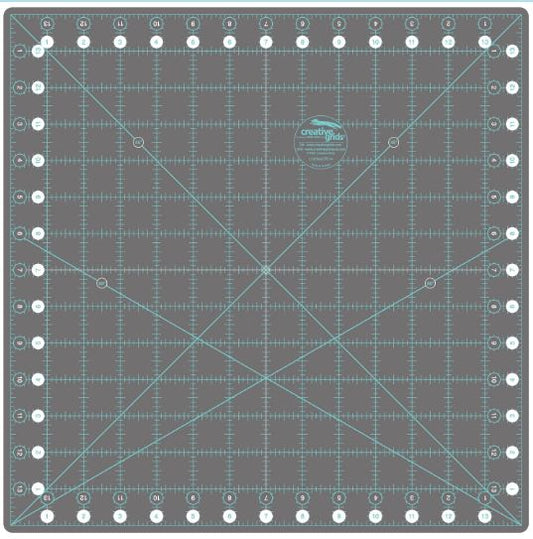 Self-Healing Rotating Rotary Cutting Mat 14in x 14in by Creative Grids