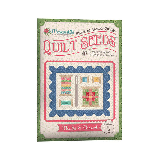 Set of 6, Lori Holt Mercantile Quilt Seeds, Sewing Themed