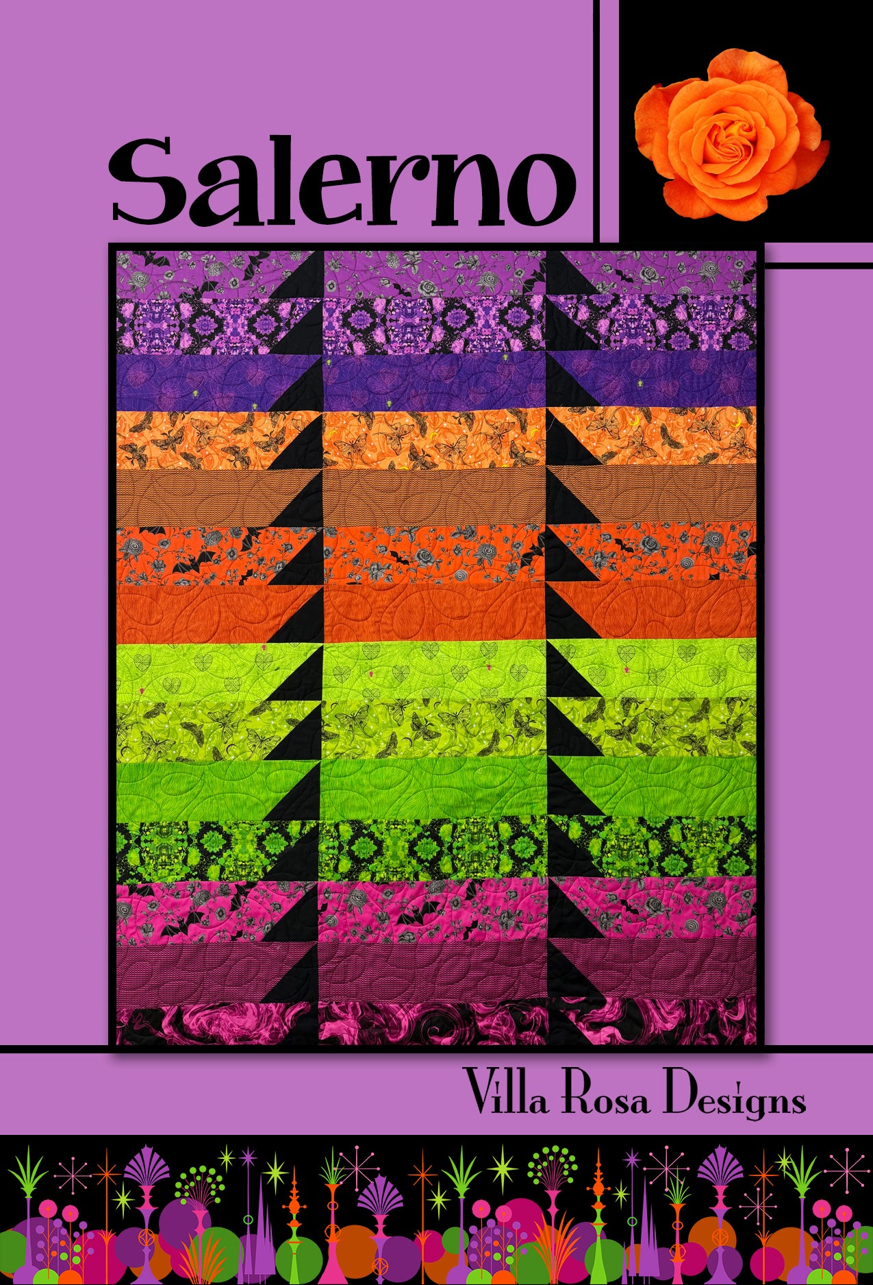 Salerno PDF Quilt Pattern by Villa Rosa Designs