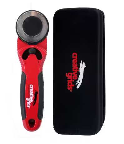 Creative Grids 45mm Rotary Cutter with EVA Case # CGRCUT45