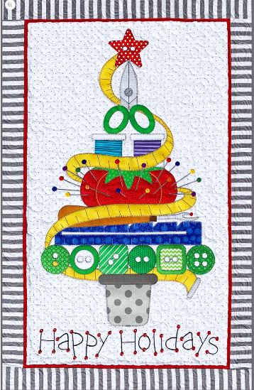 Holiday Sewing Tree Quilt Pattern