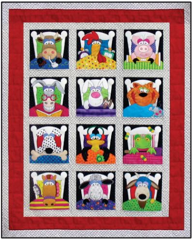 Sleepy Acres PDF Download Quilt Pattern by Amy Bradley