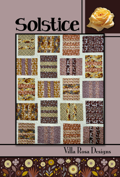 Villa Rosa Paper Pattern for Quilts