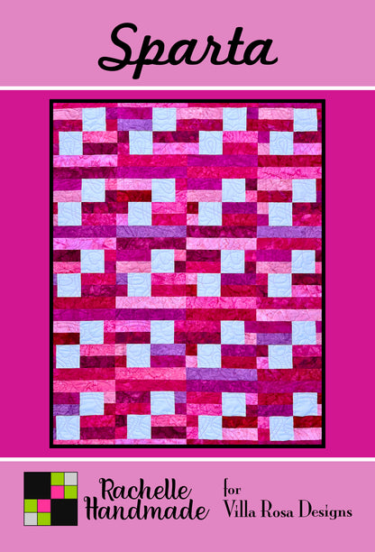 Villa Rosa Paper Pattern for Quilts