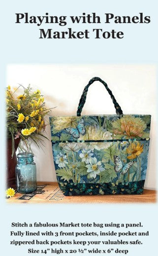Playing with Panels Market Tote Pattern
