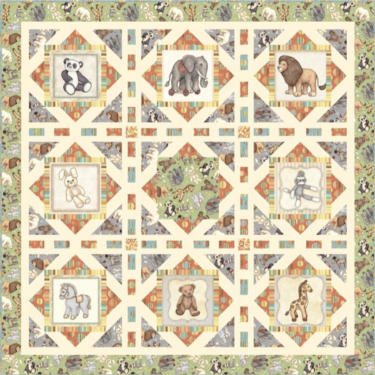 Toy Boxes Quilt Pattern by Pine Tree Country Quilts