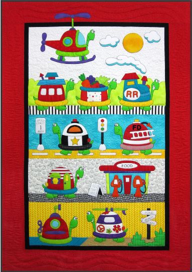 Traveling Turtles PDF Download Quilt Pattern by Amy Bradley