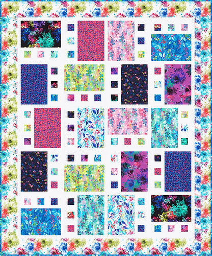 Unzipped PDF Quilt Pattern by Quilting Renditions