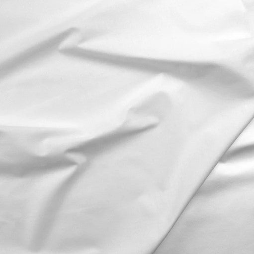 108" White Cotteen Sateen Wide Backing Fabric