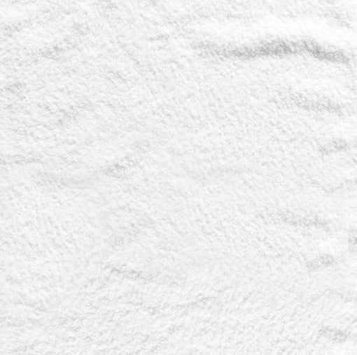 White 100% Polyester Fleece Fabric *