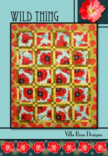 Villa Rosa Paper Pattern for Quilts