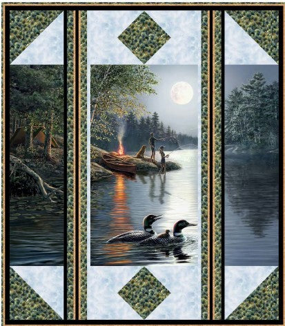 Window on Nature PDF Download Quilt Pattern by Pine Tree Country Quilts