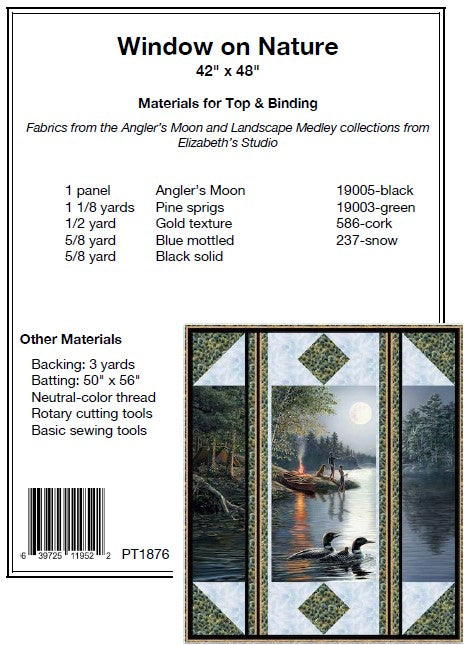 Window on Nature PDF Download Quilt Pattern by Pine Tree Country Quilts