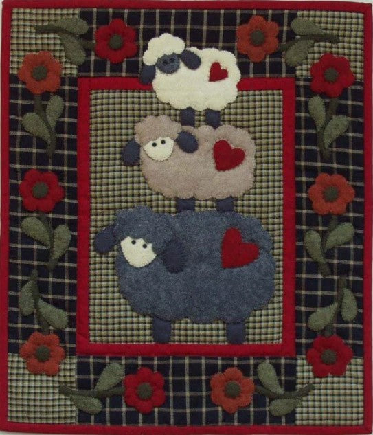Wooly Sheep Quilt / Wall Hanging Kit
