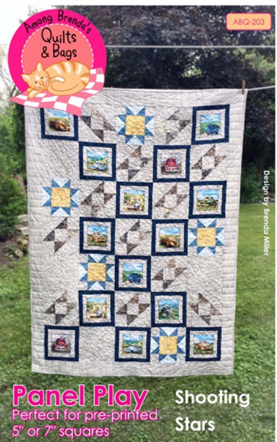 Panel Play Shooting Stars Fabric Panel Quilt Pattern