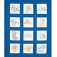 9" Nursery Quilt Blocks Needle Art